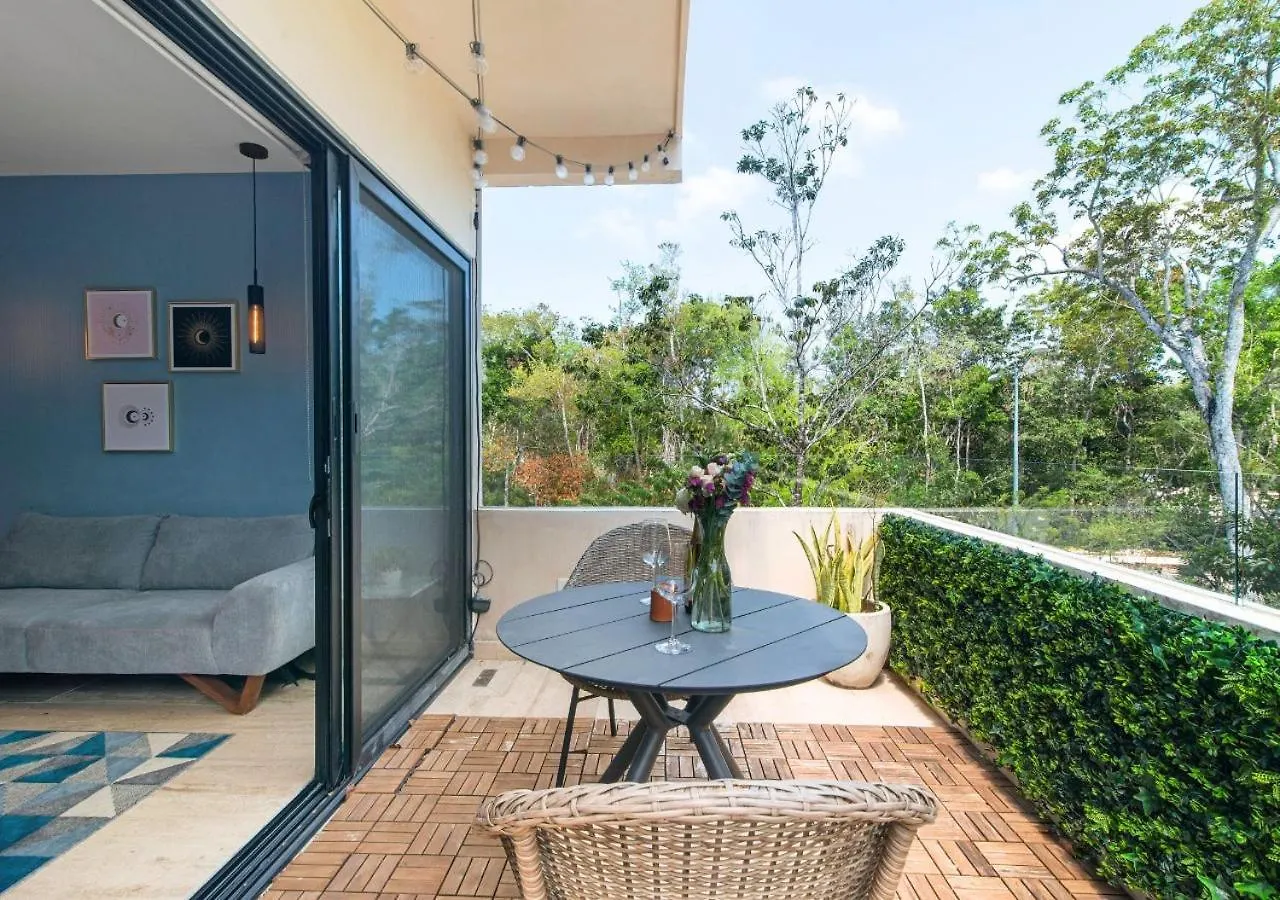 Modern Chic 1 Bedroom Apt W/ Rooftop Infinity Pool 툴룸 멕시코